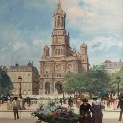 Flower Market, Place De La Trinite